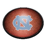 North Carolina Tar Heels: Pigskin - Oval Slimline Lighted Wall Sign, NCNCTH-140-21