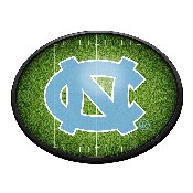 North Carolina Tar Heels: On the 50 - Oval Slimline Lighted Wall Sign, NCNCTH-140-22