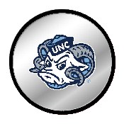 North Carolina Tar Heels: Mascot - Modern Disc Mirrored Wall Sign, NCNCTH-235-02