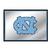 North Carolina Tar Heels: Framed Mirrored Wall Sign, FNB-NCNCTH-265-01A