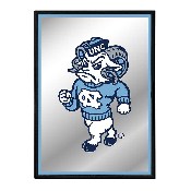 North Carolina Tar Heels: Mascot - Framed Mirrored Wall Sign, FNB-NCNCTH-275-01A