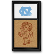 North Carolina Tar Heels: Dual Logo - Cork Note Board, NCNCTH-640-02