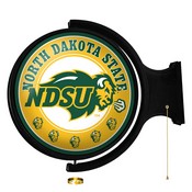 NDSU - North Dakota State Bison Rotating Illuminated Team Spirit Wall Sign-Round, FNB-NCNDSU-115