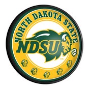 NDSU - North Dakota State Bison Slimline Illuminated Team Spirit Wall Sign-Round FNB-NCNDSU-130