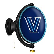 Villanova Wildcats: Original Oval Rotating Lighted Wall Sign, FNB-NCNOVA-125-01A