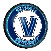 Villanova Wildcats: Round Slimline Lighted Wall Sign, NCNOVA-130-01