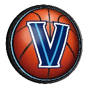 Villanova Wildcats: Basketball - Round Slimline Lighted Wall Sign, NCNOVA-130-11