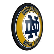 Notre Dame Fighting Irish: Round Slimline Lighted Wall Sign, NCNTRD-130-01