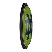 Notre Dame Fighting Irish: On the 50 - Round Slimline Lighted Wall Sign, NCNTRD-130-22