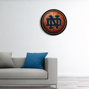Notre Dame Fighting Irish: Basketball - Modern Disc Wall Sign, NCNTRD-230-11