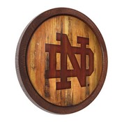 Notre Dame Fighting Irish: Branded "Faux" Barrel Top Sign, NCNTRD-240-02