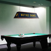Notre Dame Fighting Irish: Premium Wood Pool Table Light, FNB-NCNTRD-330-01A