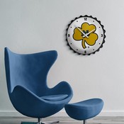 Notre Dame Fighting Irish: Shamrock - Bottle Cap Wall Clock, NCNTRD-540-02