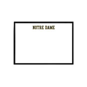 Notre Dame Fighting Irish: Wordmark - Framed Dry Erase Wall Sign