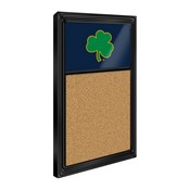 Notre Dame Fighting Irish: Cork Note Board Shamrock, FNB-NCNTRD-640-03A