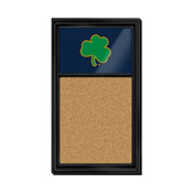 Notre Dame Fighting Irish: Cork Note Board Shamrock, FNB-NCNTRD-640-03A