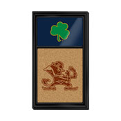 Notre Dame Fighting Irish: Cork Note Board Shamrock, FNB-NCNTRD-640-03A