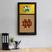 Notre Dame Fighting Irish: Cork Note Board Leprechaun, FNB-NCNTRD-640-05A
