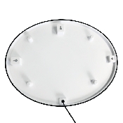 Northwestern Wildcats: Pigskin - Oval Slimline Lighted Wall Sign, NCNWWC-140-21