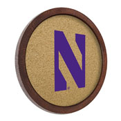 Northwestern Wildcats: "Faux" Barrel Top Cork Note Board, FNB-NCNWWC-632-01A