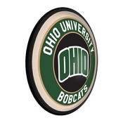 Ohio University Bobcats Slimline Illuminated Team Spirit Wall Sign-Round, FNB-NCOHIO-130