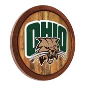 Ohio University Bobcats 20" Barrel Team Logo Wall Sign, FNB-NCOHIO-240
