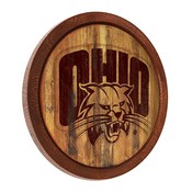 Ohio University Bobcats 20" Barrel Team Logo Wall Sign, FNB-NCOHIO-240