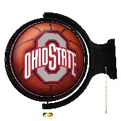 Ohio State Buckeyes: Basketball - Original Round Rotating Lighted Wall Sign, NCOHST-115-11