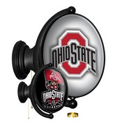 OSU Ohio State Buckeyes Rotating LED Team Spirit Wall Sign-Oval FNB-NCOHST-125