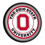 OSU Ohio State Buckeyes Slimline Illuminated Team Spirit Wall Sign-Round, FNB-NCOHST-130