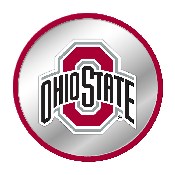 Ohio State Buckeyes: Modern Disc Mirrored Wall Sign, NCOHST-235-01