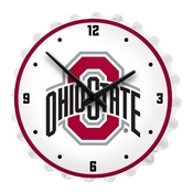 Ohio State Buckeyes: Bottle Cap Lighted Wall Clock, NCOHST-545-01