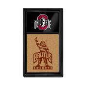 Ohio State Buckeyes: Dual Logo - Cork Note Board, NCOHST-640-02
