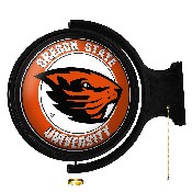 Oregon State Beavers: Original Round Rotating Lighted Wall Sign, NCORST-115-01