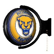 Pitt Panthers: Mascot - Original Round Rotating Lighted Wall Sign, NCPITT-115-02