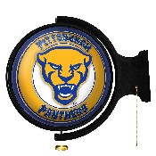 Pitt Panthers: Mascot - Original Round Rotating Lighted Wall Sign, NCPITT-115-02