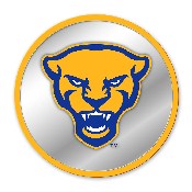 Pitt Panthers: Mascot - Modern Disc Mirrored Wall Sign, FNB-NCPITT-235-02A