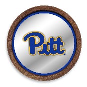 Pitt Panthers: "Faux" Barrel Top Mirrored Wall Sign, FNB-NCPITT-245-01A