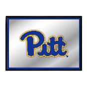 Pitt Panthers: Framed Mirrored Wall Sign, FNB-NCPITT-265-01A