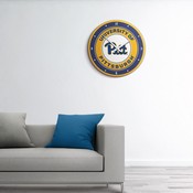 Pitt Panthers: Modern Disc Wall Clock, NCPITT-510-01