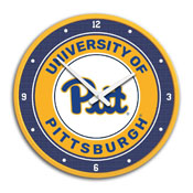 Pitt Panthers: Modern Disc Wall Clock, NCPITT-510-01