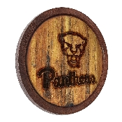 Pitt Panthers: Panther - Branded "Faux" Barrel Top Wall Clock, NCPITT-560-05