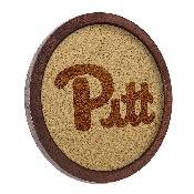 Pitt Panthers: "Faux" Barrel Framed Cork Board, FNB-NCPITT-632-01A