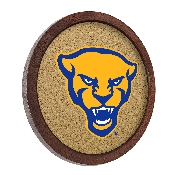 Pitt Panthers: Mascot - "Faux" Barrel Framed Cork Board, FNB-NCPITT-632-02A