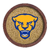 Pitt Panthers: Mascot - "Faux" Barrel Framed Cork Board, FNB-NCPITT-632-02A