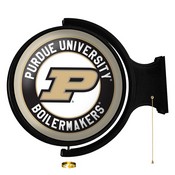Purdue University Boilermakers Rotating Illuminated Team Spirit Wall Sign-Round, FNB-NCPURD-115