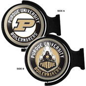 Purdue Boilermakers: Original Round Rotating Lighted Wall Sign, NCPURD-115-03