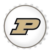 Purdue Boilermakers: Bottle Cap Wall Light, NCPURD-215-01
