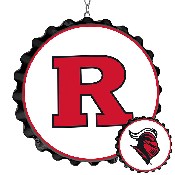 Rutgers Scarlet Knights: Knight - Bottle Cap Dangler, NCRTGR-220-01