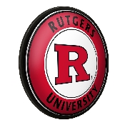 Rutgers Scarlet Knights: Modern Disc Wall Sign, FNB-NCRTGR-230-01A
